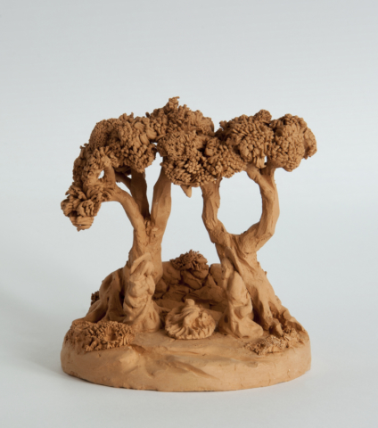 presepe in terracotta